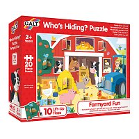 Puzzle schovávačka - Farma