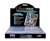 UltraPRO: Platinum stránkové obaly na 9 karet - 100 ks/balení