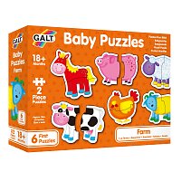 Puzzle pro nejmenší – zvířátka na farmě 2.