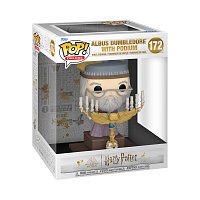 Funko POP Deluxe: HP POA- Dumbledore w/Podium (2. jakost)