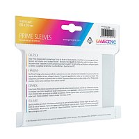 Gamegenic: 66x91mm Prime Sleeves White (100)