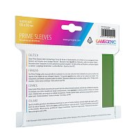 Gamegenic: 66x91mm Prime Sleeves Green (100)