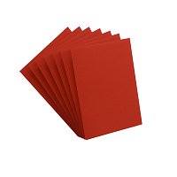Gamegenic: 66x91mm Matte Prime Sleeves Red (100)