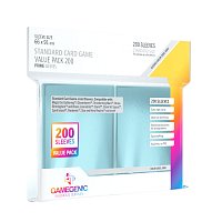 Gamegenic: 66x91 mm PRIME Standard Card Game Sleeve Clear (200)