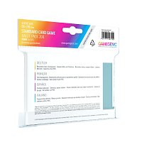 Gamegenic: 66x91 mm PRIME Standard Card Game Sleeve Clear (200)