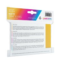 Gamegenic: 66x91mm Matte Prime Sleeves Yellow (100)