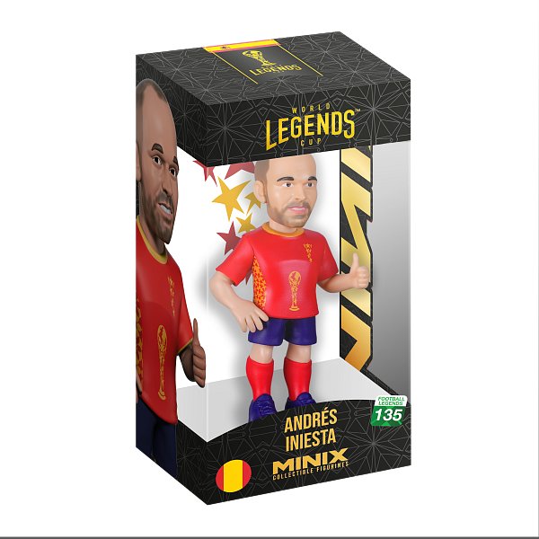 MINIX Football Legends: WCL Spain - INIESTA