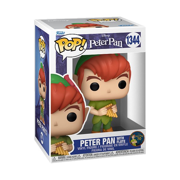 Funko POP Disney: Peter Pan70th- Peter w/flute (2. jakost)