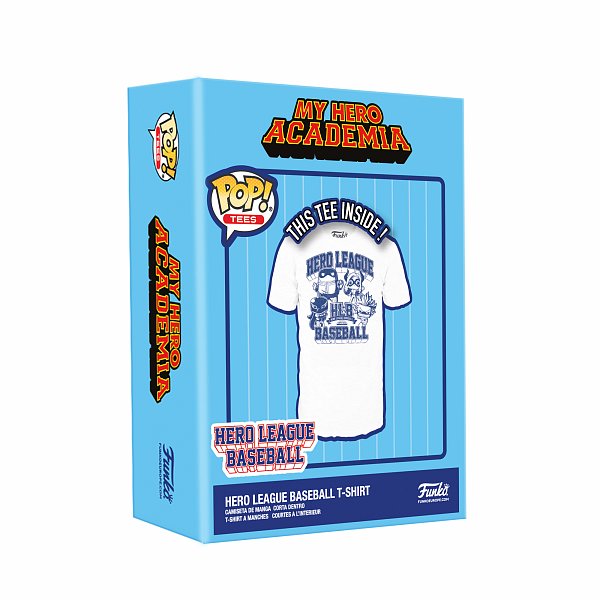 Funko Boxed Tee: MHA Baseball League XL (2. jakost)