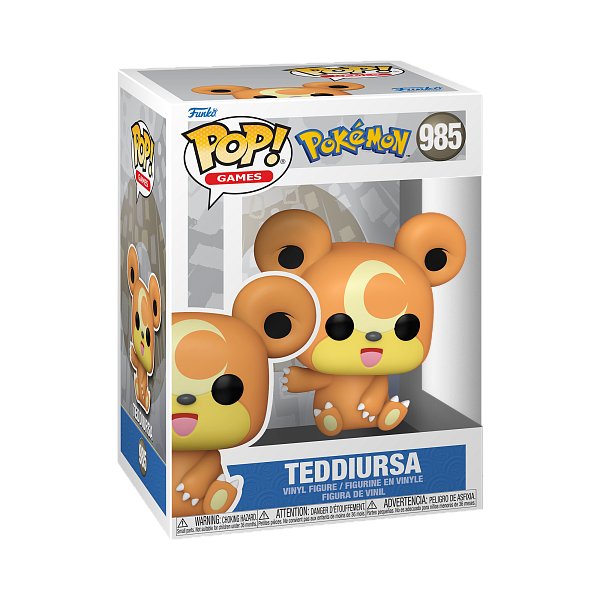 Funko POP Games: Pokemon - Teddiursa (EMEA)