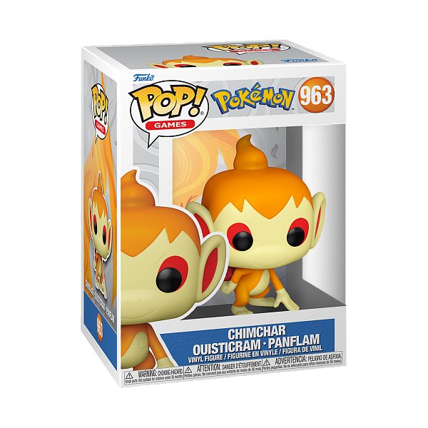 Funko POP Games: Pokemon S15 - Chimchar (EMEA)