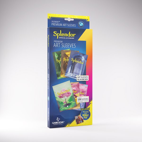 Gamegenic: Splendor 120 Art Sleeves 66x92 mm