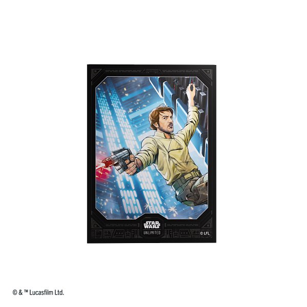 Gamegenic SWU: 60 Premium Art Sleeves - Cassian Andor